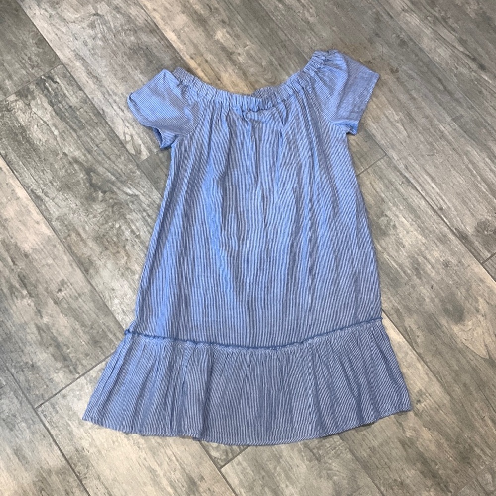 Beach lunch lounge light weight cotton sundress.